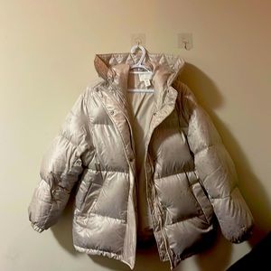 Down jacket, in beige, from h&m